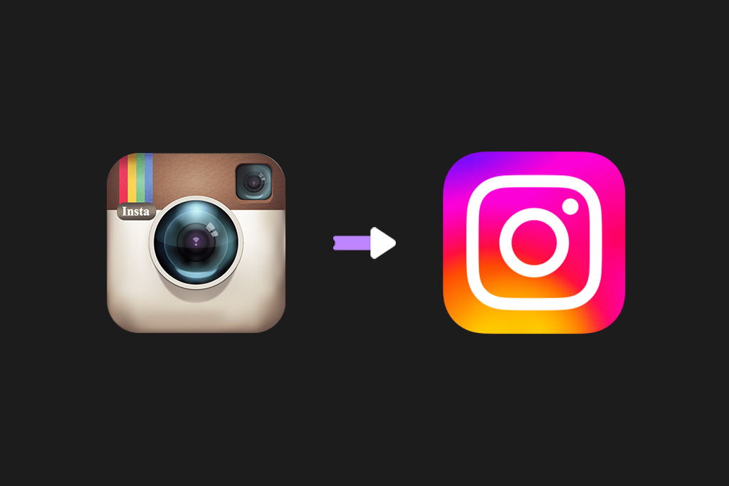 redesign de identidade visual do instagram