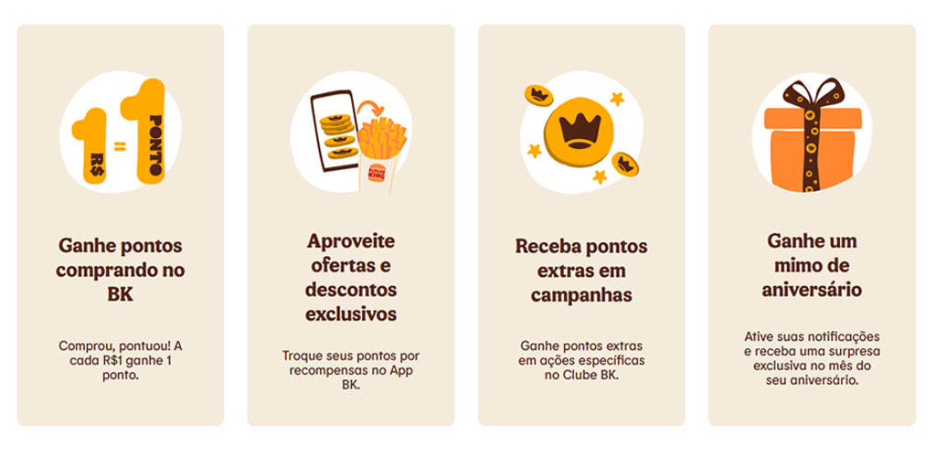 identidade visual site burger king