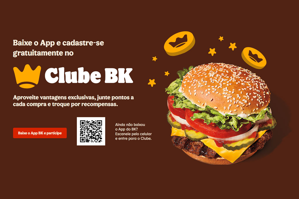 identidade visual site burger king