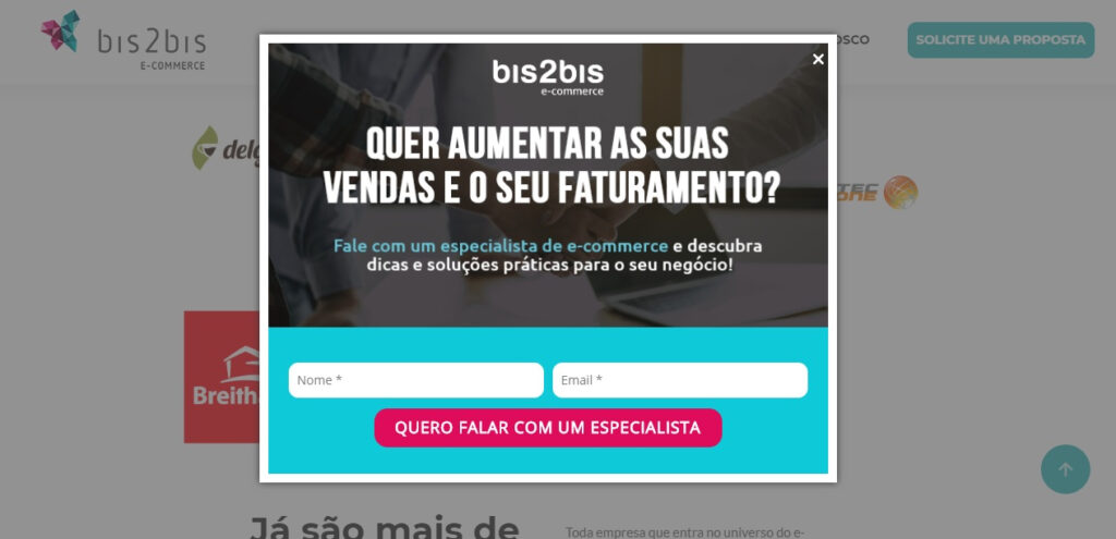 formulário de inscrição email marketing