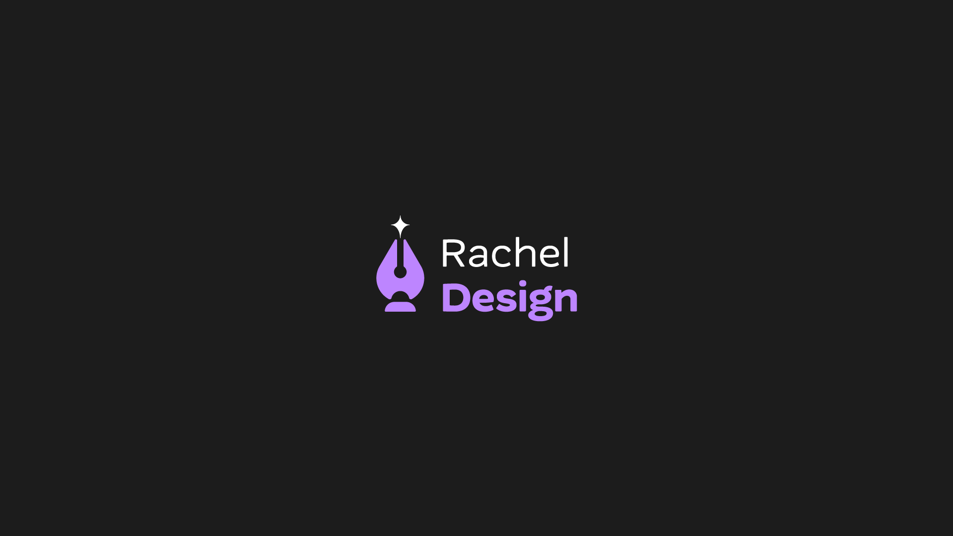 rachel design identidade visual