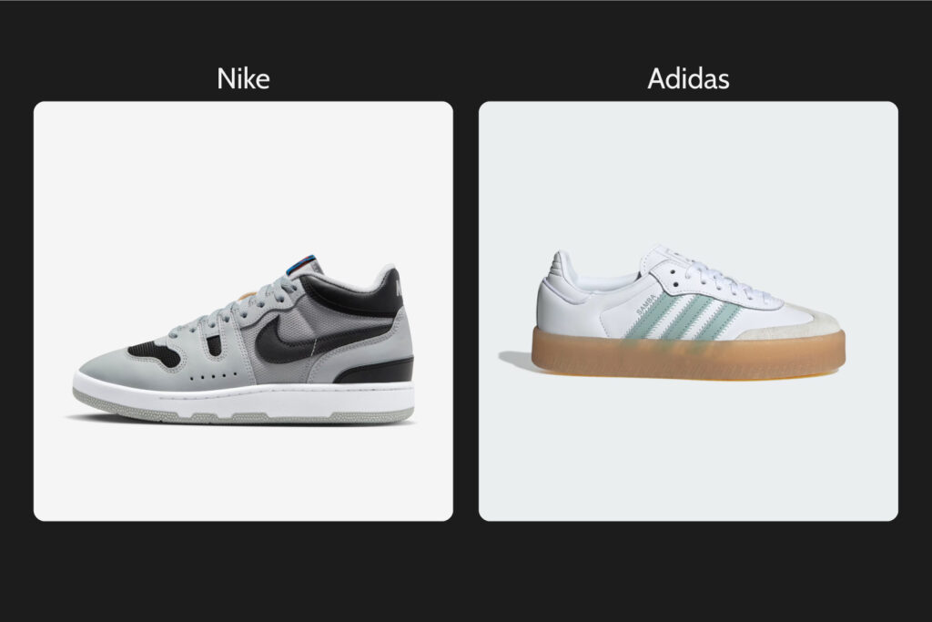 tenis-nike-e-adidas