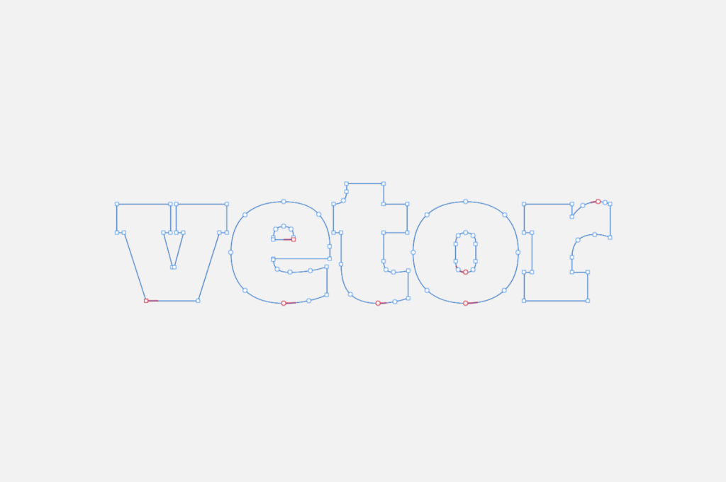 fonte-vetor-convertido-em-curvas